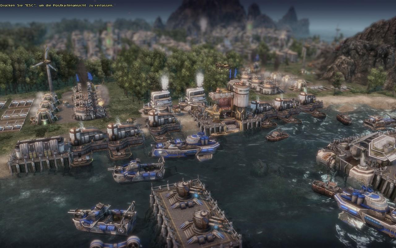 [24/12/2011] Anno 2070 verlagerte das Anno-Spielprinzip in die nicht mehr allzu ferne Zukunft - inklusive Solarkraftwerken, Mikrochip-Fabriken und Unterwasserstädten.