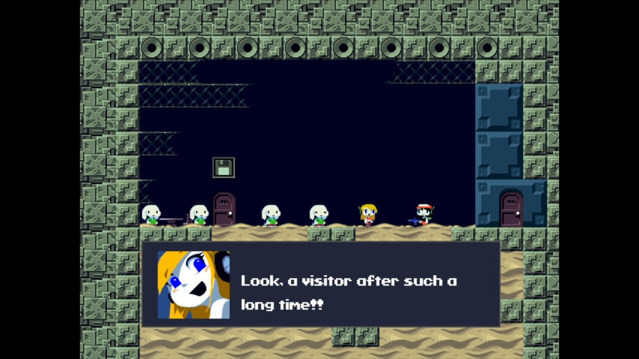 [29/12/2011] Die kitschige, sympathische Story wird in schlichten Textfenstern erzählt - auch hier bleibt das Spiel seinem Retro-Konzept treu.