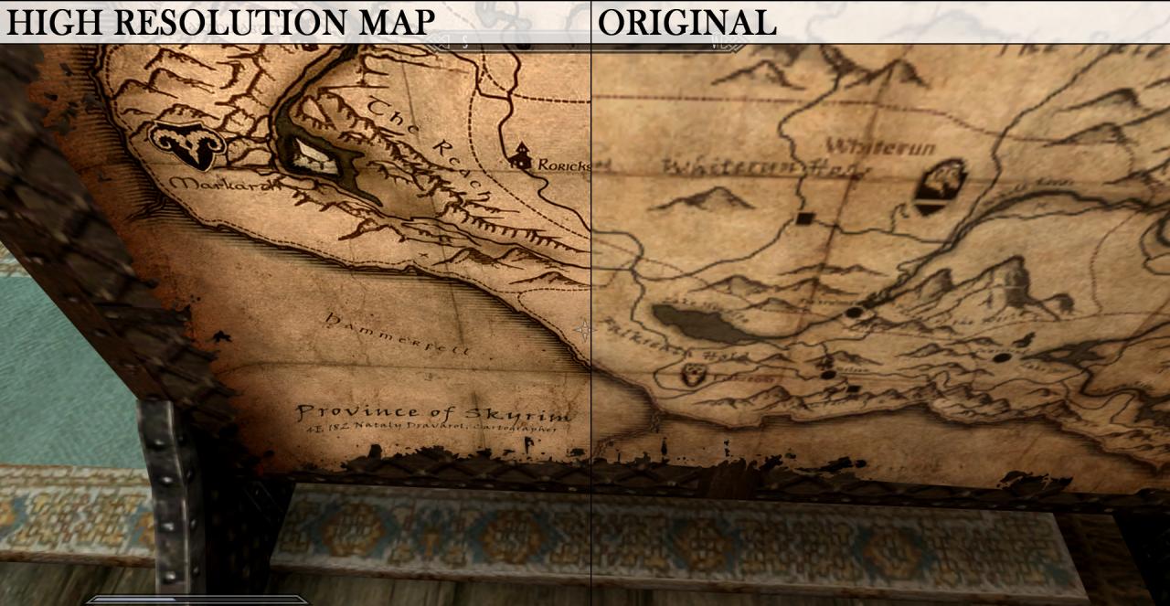 [15/12/2011] Skyrim-Mod: 2K High Resolution Maps.