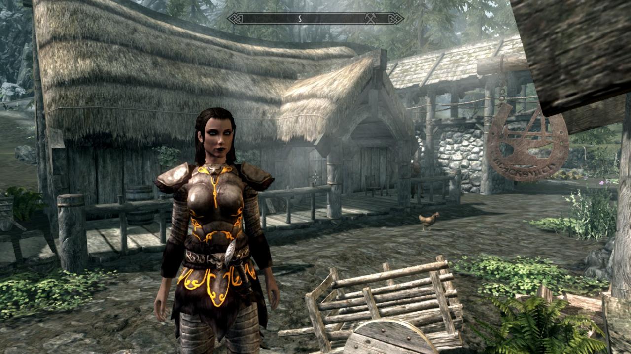 [22/12/2011] Skyrim-Mod: 4K Wolf Armor Retexture With Gold Trim