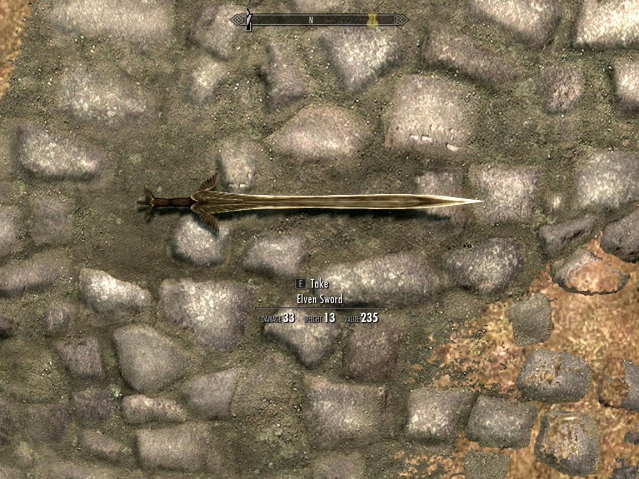 [07/12/2011] Skyrim-Mod: Narrow Bladed Elven Longsword.