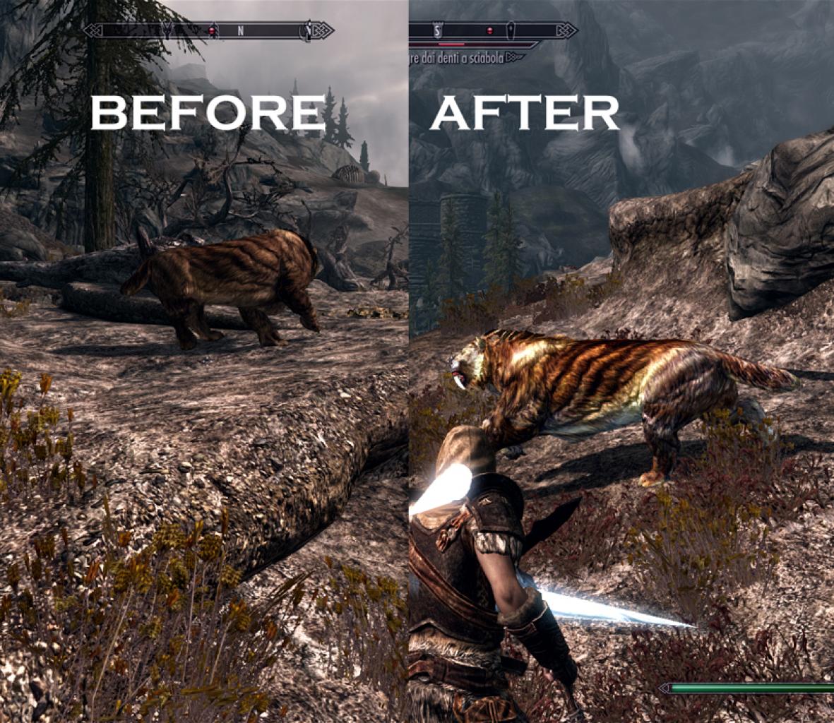 [08/12/2011] Skyrim-Mod: Sabretiger.
