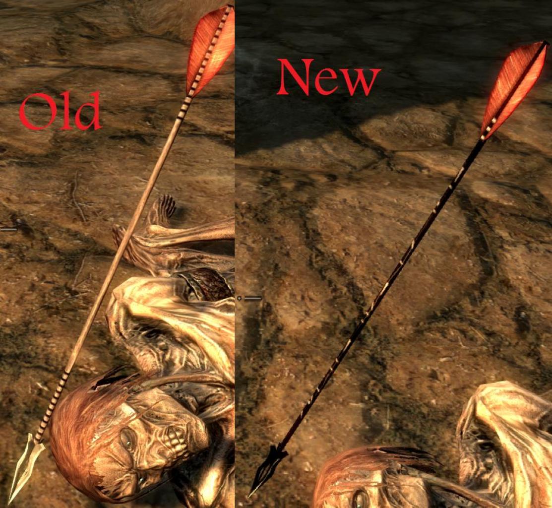 [08/12/2011] Skyrim-Mod: Steel Arrow Retex