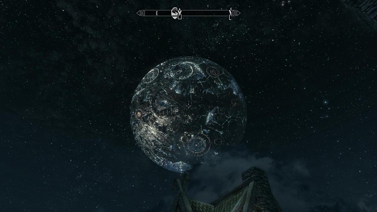 [05/12/2011] Der Cybertron-Mond lässt sich ab sofort in den Nachthimmel von Skyrim einbauen.