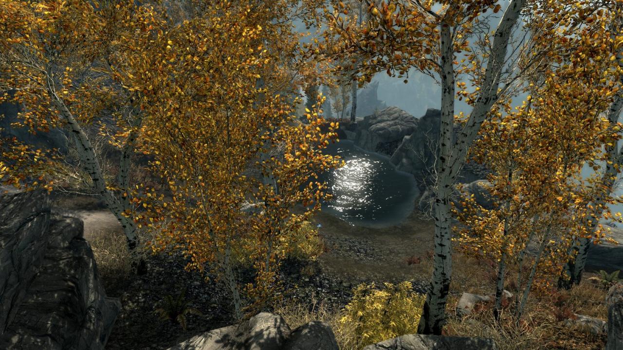 [14/12/2011] The Elder Scrolls: Skyrim - Während uns im Norden Schneestürme und Eistrolle zu schaffen machen, ist es im Herzen und im Süden Skyrims noch angenehm herbstlich - fast schon gemütlich und perfekt geeignet, um dort ein Haus zu bauen. Kaum ein Rollenspiel versprüht derart herbstliche Stimmung.