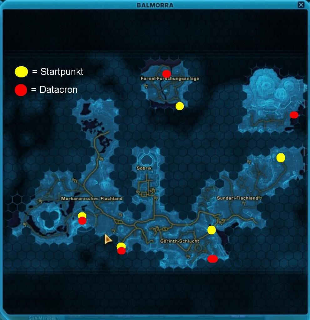 [21/12/2011] Der SWTOR-Planet Balmorra beherbergt fünf Datacrons für Anhänger des Imperiums. Im Guide zeigen wir euch, wo ihr diese findet.