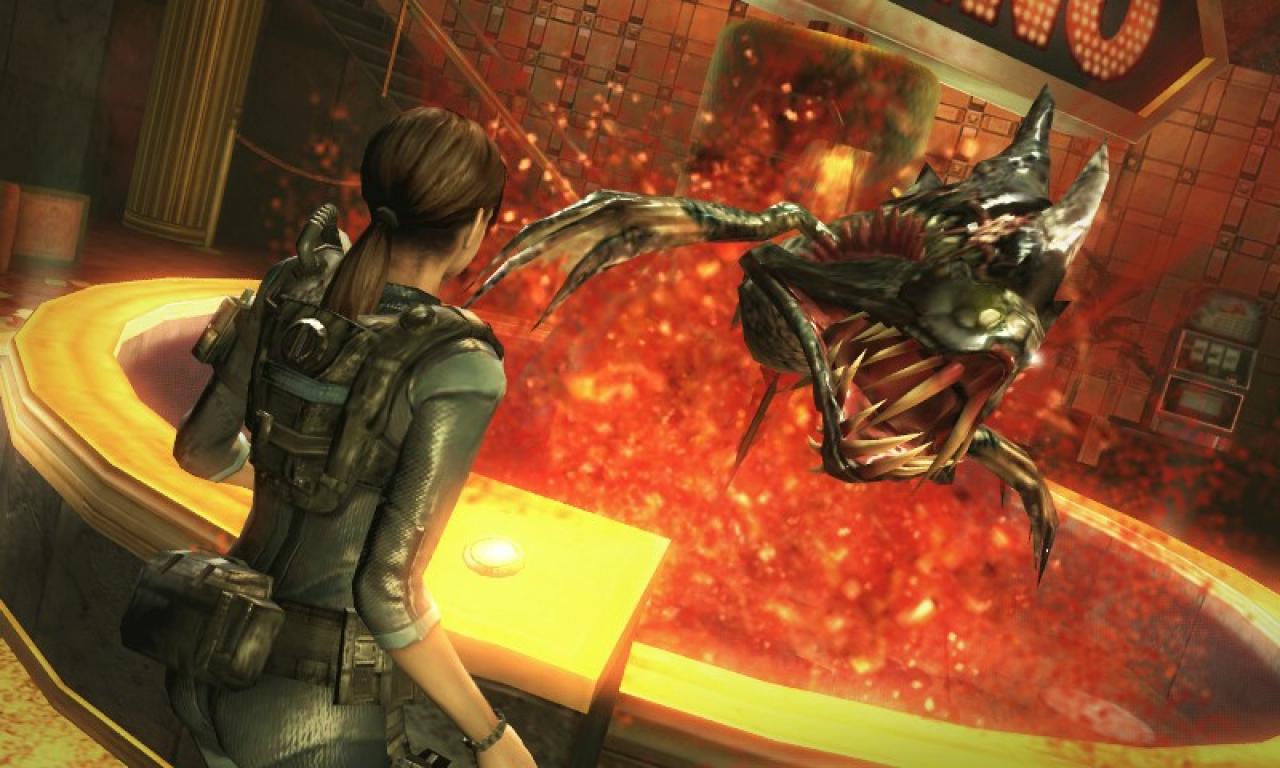 [13/12/2011] Derjenige, der sich die Gegner in Resident Evil: Revelations ausgedacht hat, muss eine regelrechte Phobie vor Meeresgetier haben. Die Mischung aus Fischen, Muscheln und Krebstieren wirkt zumindest arg grotesk und furchteinflößend.
