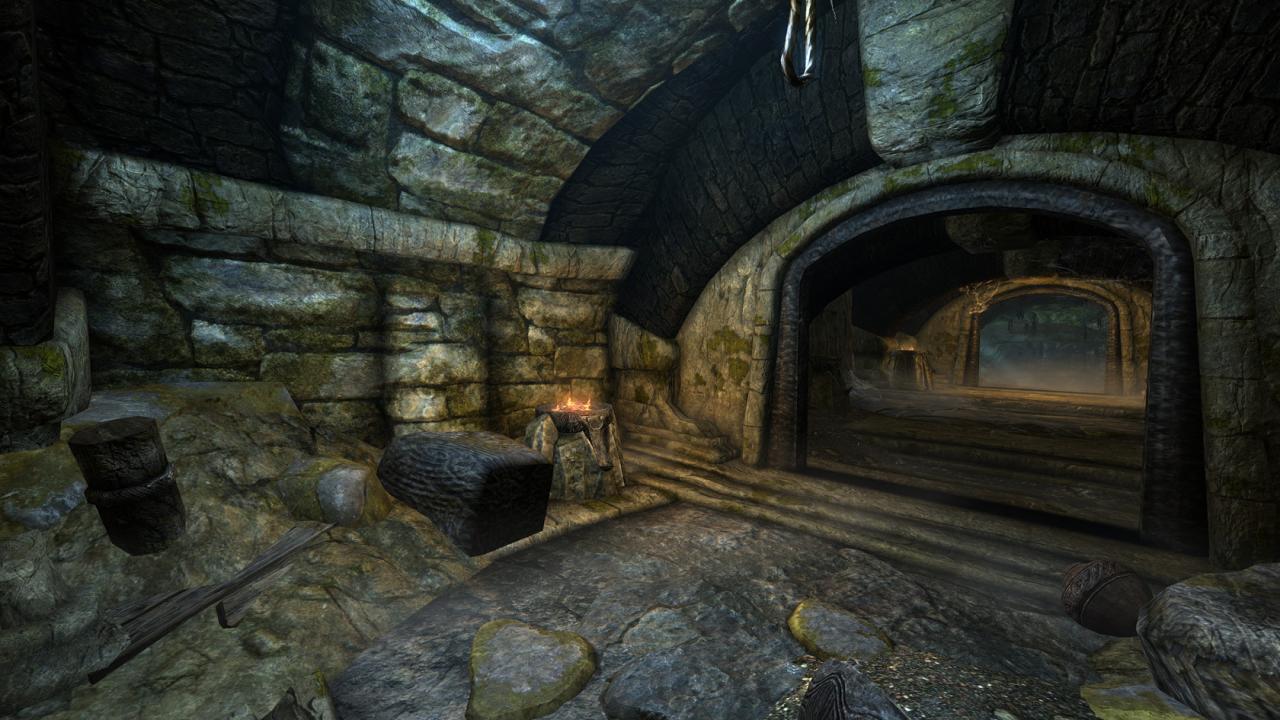 [14/12/2011] Derzeit arbeitet der Modder noch an den Texturen für die Dungeons von Skyrim.