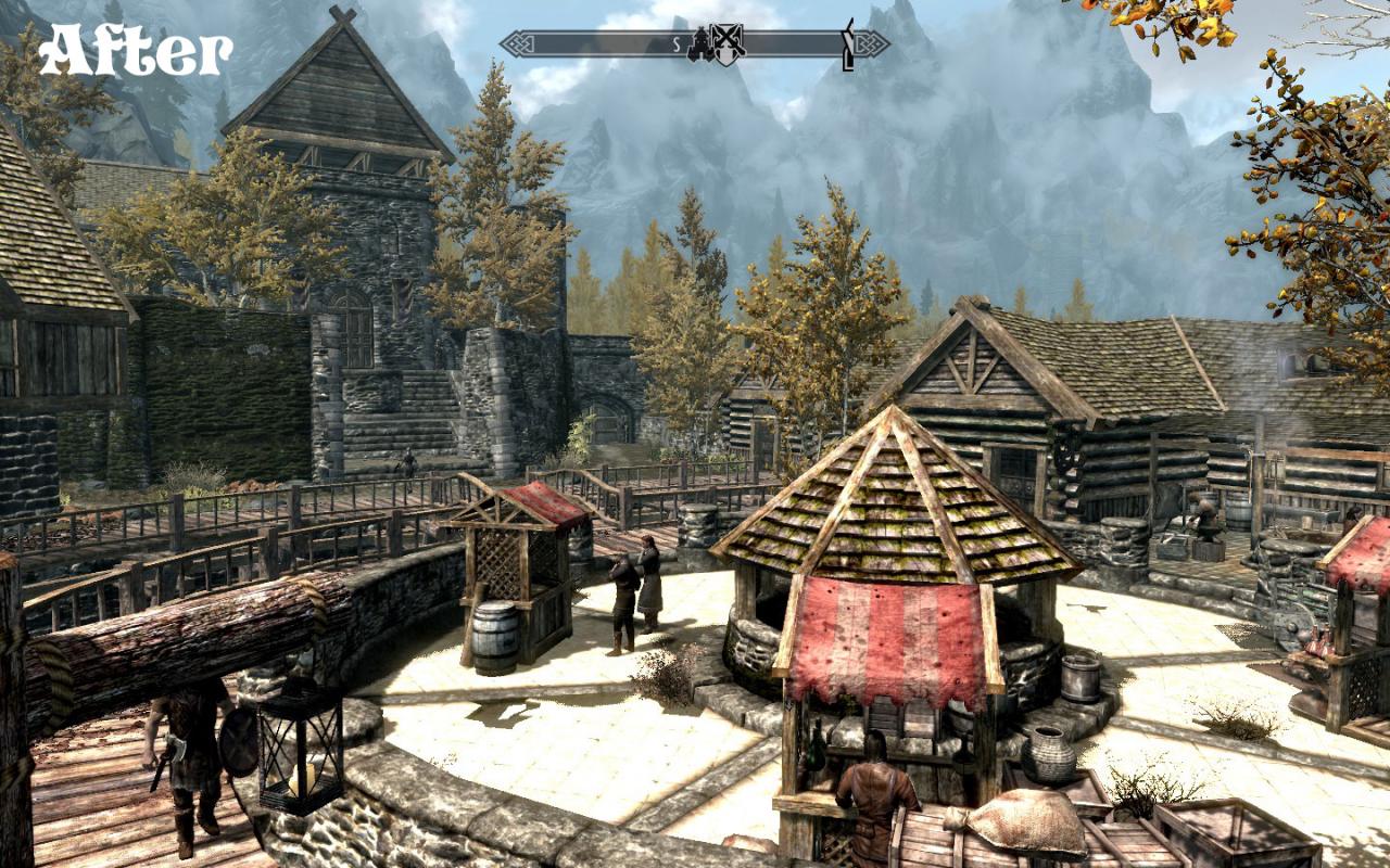 [14/12/2011] So sieht die Stadt Rifton nach der Installation der Mod aus. 