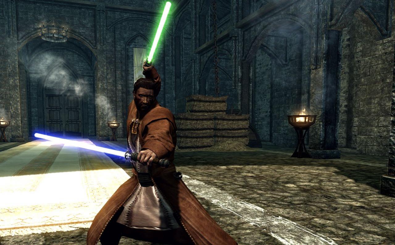 [16/12/2011] Ein bisschen Science-Fiction für Skyrim gefällig? Ladet euch die Star Wars-Mods herunter.