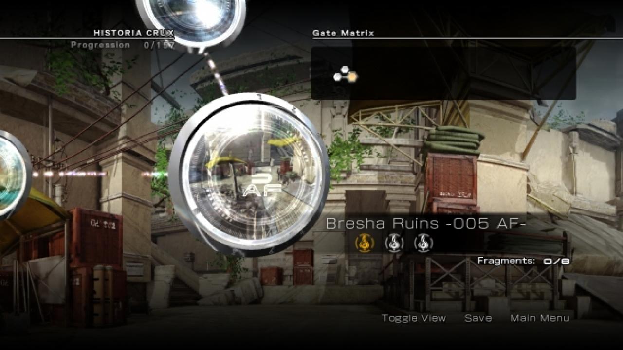 [12/01/2012] Final Fantasy XIII-2: Im Konsolen-Rollenspiel von Square Enix erlaubt euch das sogenannte Historia Crux-System den Sprung durch verschiedene Zeitportale. Durch dessen Einsatz und eure Entscheidungen gibt es massive Änderungen an der Realität im Spiel.