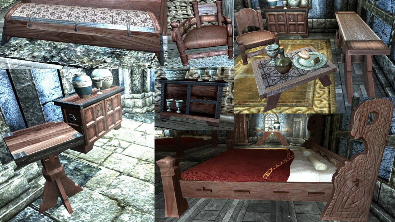 [04/01/2012] Skyrim-Mod: Enhanced Noble Furniture