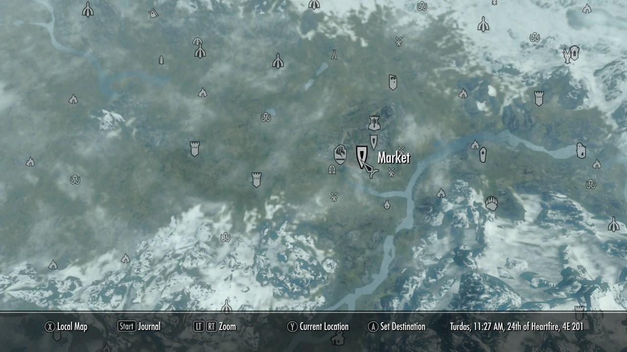 [09/01/2012] Skyrim-Mod: Necessary Map Markers