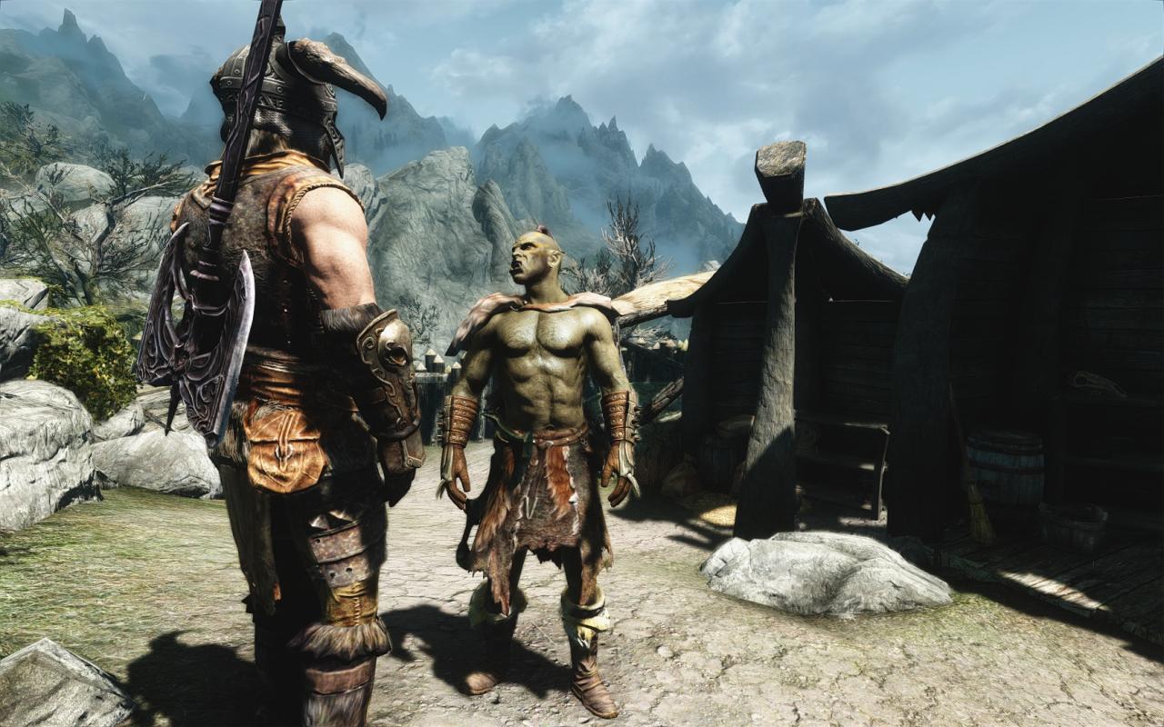 [04/01/2012] Screenshot aus Bethesdas Solo-Rollenspiel The Elder Scrolls V: Skyrim. (2)