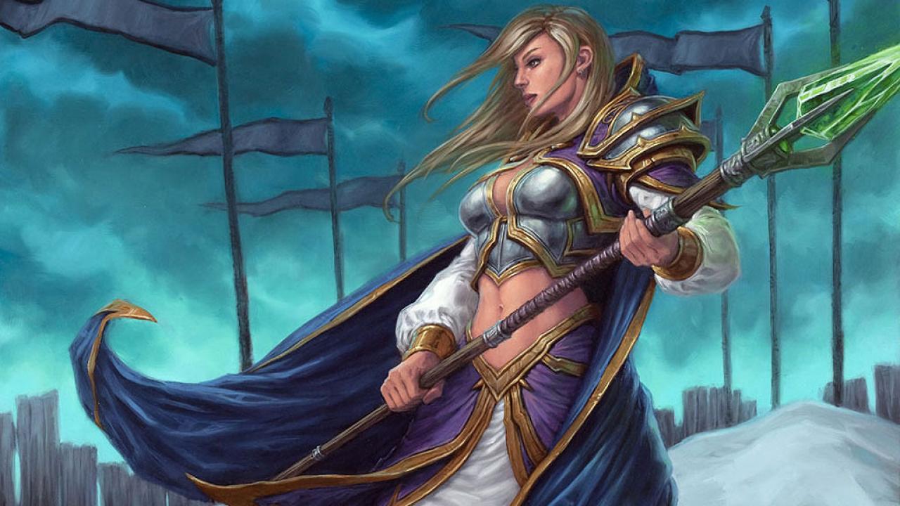 [26/01/2012] Jaina Proudmore (WarCraft 3, WoW) - Zum ersten Mal wurde die Wassermagierin in WarCraft 3 an der Seite von König Arthas gesehen. Später übernimmt die Blondine die Herrschaft über die Theramore Insel, einem wichtigen Stützpunkt Menschheit. Die mächtige Magierin verbindet eine gute Freundschaft zu dem Ork-Häuptling Thrall.