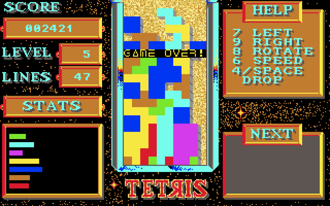 [13/02/2012] Tetris: Der Klassiker aus dem Jahre 1984 gehört zu den Pionieren der Videospiel-Geschichte. Das Spielprinzip mit dem sinnvollen Stapeln verschieden geformter Block ist zeitlos und wurde in der Vergangenheit immer wieder neu aufgelegt. Entwickelt wurde das Ur-Tetris vom russischen Programmierer Alexei Paschitnow auf einem Elektronika-60-Rechner. Seit nun mehr fast 30 Jahren erfordert das Stapel der Blöcke eure volle Aufmerksamkeit.