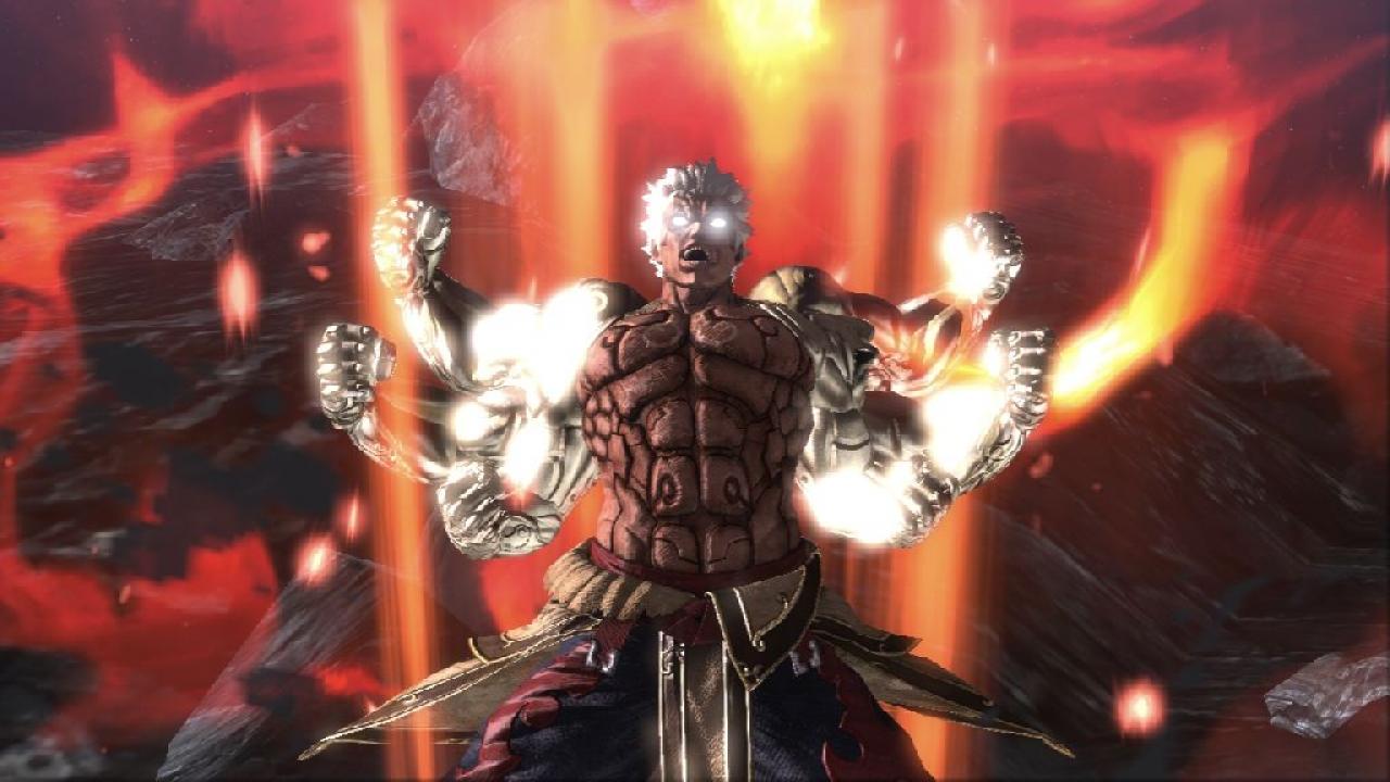[27/02/2012] Asura in Asura's Wrath befindet sich wie Kratos auf einem von Aggressionen bestimmten Rachefeldzug. Wenn wir ihm Vorschlagen würden, sich professionelle Hilfe zu suchen, würde er vermutlich den Planeten an der Stelle spalten, an der wir stehen. 