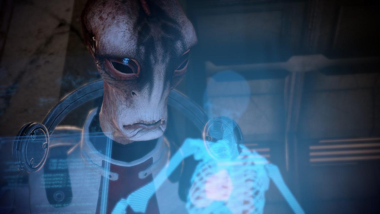 [06/02/2012] Mordin Solus ist der beste Arzt, den das gesamte Universum von Mass Effect je gesehen hat. Der etwas abwesende und gedankenverlorene Doktor macht das Unheil seiner Rasse ungeschehen und hebt die Genophage wieder auf.