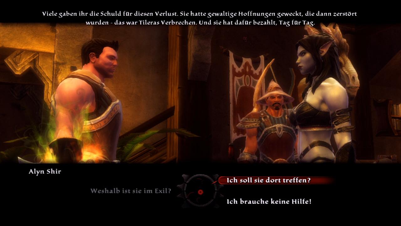 [10/02/2012] Kingdoms of Amalur: Reckoning-Komplettlösung - Alyn schickt uns zu Tilera, die Hilfe bei der Aktivierung der Windsteine benötigt.