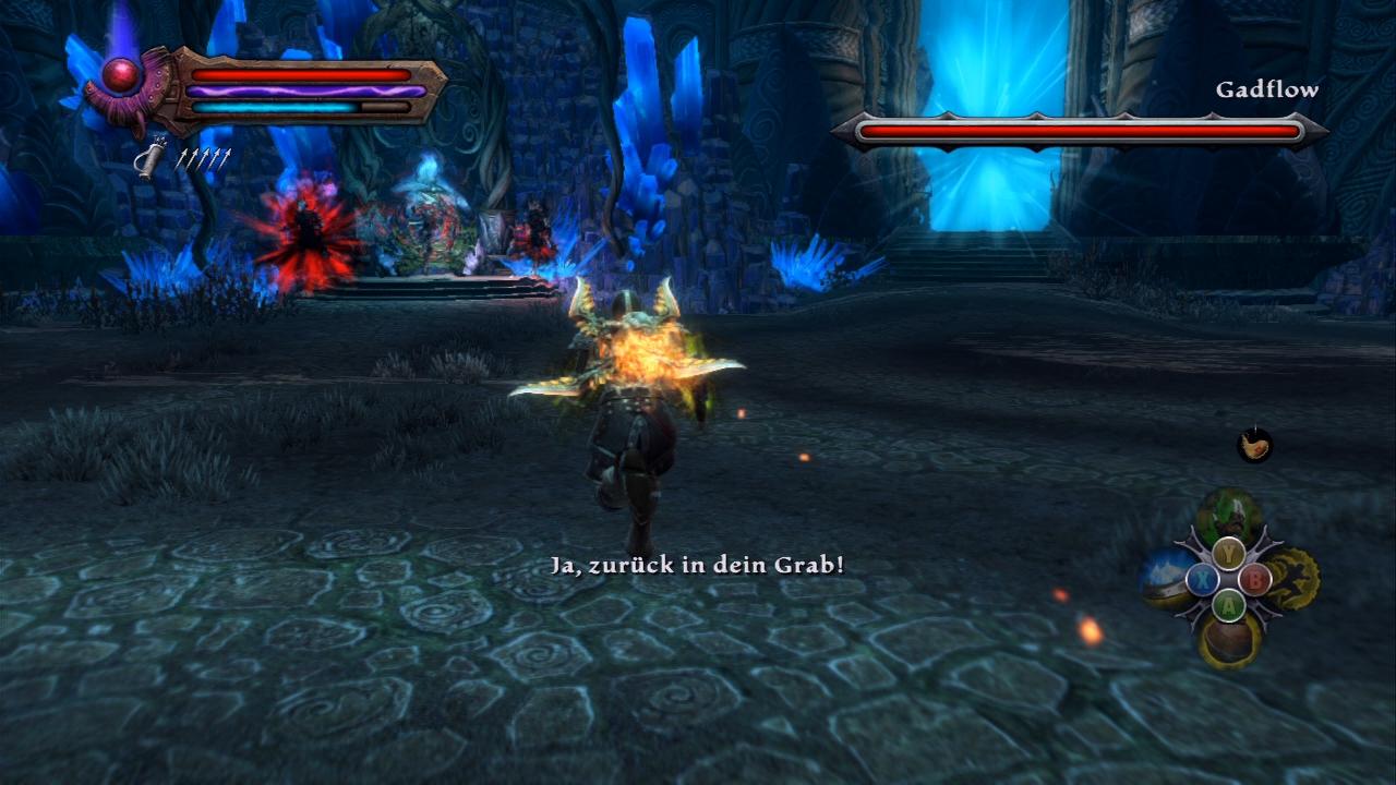 [10/02/2012] Kingdoms of Amalur: Reckoning-Komplettlösung - Der echte Gadflow ist der, der nicht rot schimmert.