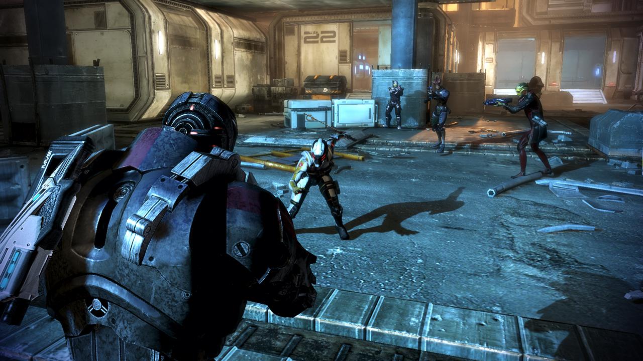 [05/02/2012] Bilder aus Mass Effect 3. Das Action-Rollenspiel erscheint am 8. März 2012.