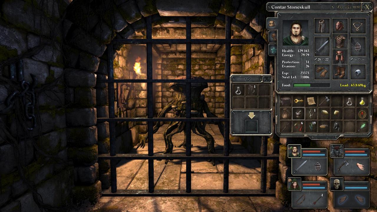 [28/03/2012] Der Oldschool-Dungeoncrawler Legend of Grimrock erzählt die Geschichte von vier Gefangenen, die sich durch ein höhlenartiges Verlies auf dem Berggipfel Grimrock kämpfen. Für den Fall, dass sie einen Weg in die Freiheit finden, verspricht man ihnen den Erlass ihrer Strafe.