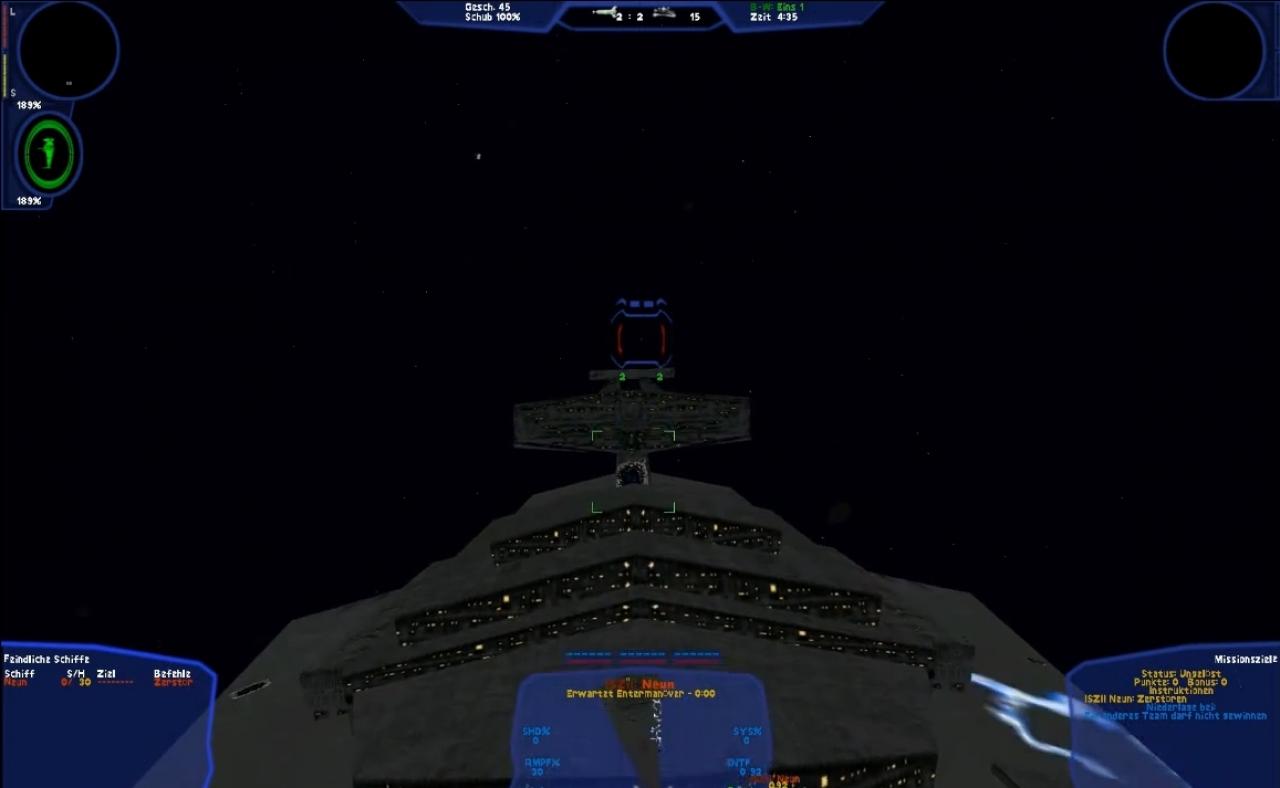 [21/03/2012] Star Wars: X-Wing Alliance endet mit der Zerstörung des Todessterns, plötzlich sehen wir den Abspann. Die persönliche Story der Hauptfigur wird nie näher beleuchtet. Schade!