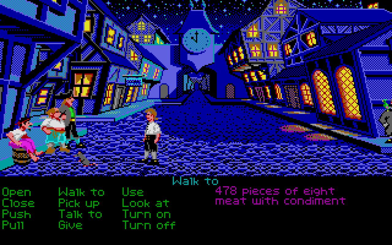 [15/03/2012] The Secret of Monkey Island: Guybrush Treepwood will Pirat warden. Mit einer gewaltsam marodierenden Band von Seeräubern wie wir sie aus Hollywood-Filmen hat das bei dem tollpatschigen Protagonisten der Monkey Island-Reihe aber wenig zu tun. Wie in den klassischen Lucasarts-Adventures üblich werdet ihr auf eine spannende Geschichte mit kniffligen Rätseln geschickt. Selbst die Fechtduelle werden in Monkey Island in Wortgefechten ausgetragen.