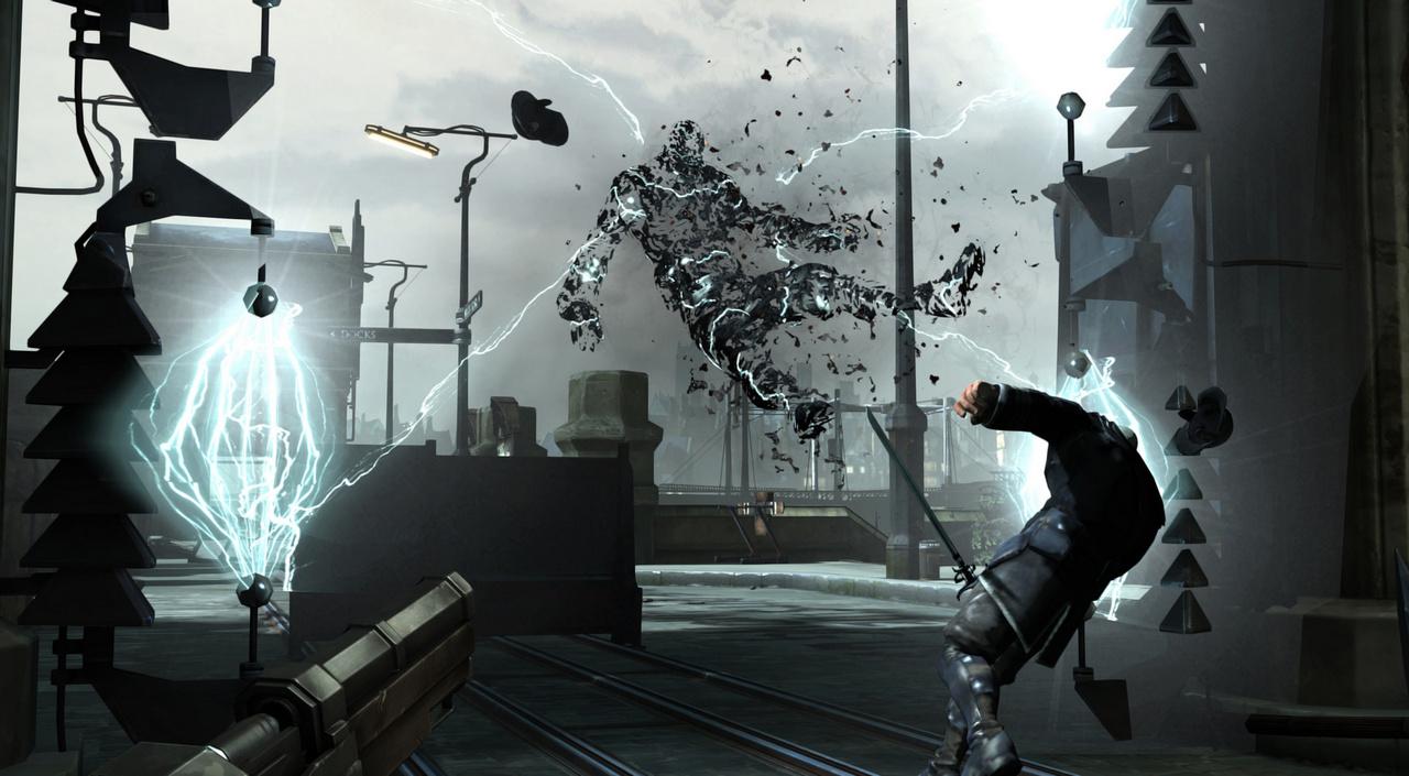 [25/04/2012] Lichtwand (Dishonored: Die Maske des Zorns) - Diese äußerst tödlichen Lichtwände solltet ihr möglichst nur passieren, wenn ihr zuvor die Stromversorgung sabotiert habt. Ein Treffer reicht aus und ihr werdet ihr sofort zu Staub (siehe Bild oben). Das selbe Schicksal ereilt auch eure Feinde, sofern ihr die Lichtwände vorher manipuliert habt. 