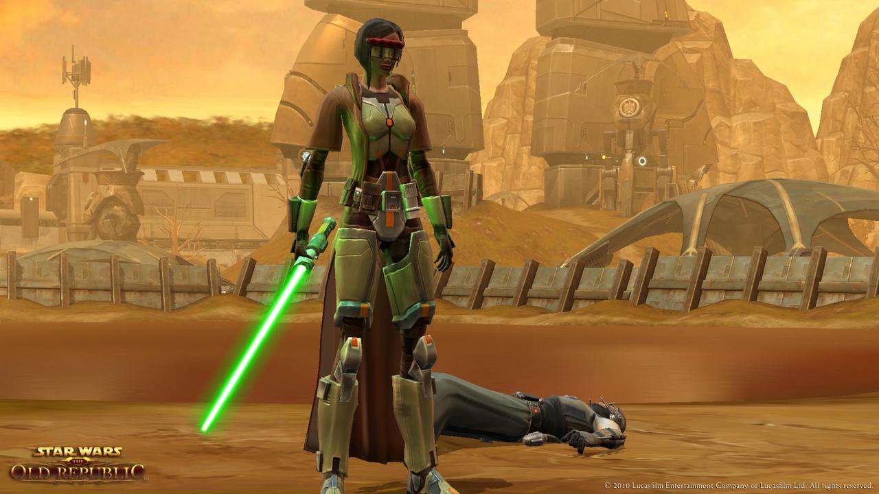 [30/04/2012] Miraluka (Star Wars: The Old Republic) - Die Miraluka sind äußerlich nicht von Menschen zu unterscheiden, vor allem wenn sie ihre Augenmasken abnehmen würden. Eine Tatsache macht dieses Volk jedoch besonders: Sie sind blind. Mit hellseherischen Fähigkeiten und der Macht können die Miraluka jedoch ihre Umgebung sehr gut wahrnehmen. Aus dieser Verbindung sind einige der berühmtesten Jedi der Galaxie hervorgegangen.