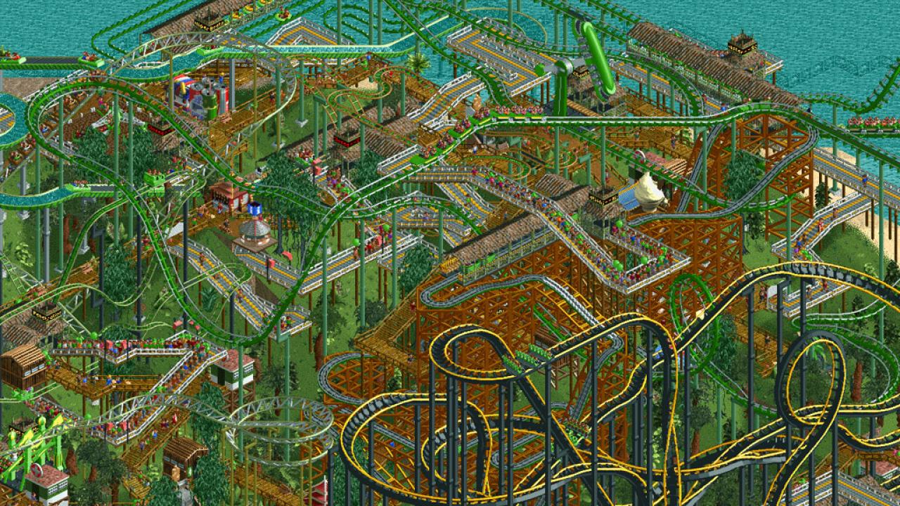 [04/04/2012] Rollercoaster Tycoon - Unser Meinung nach die Spielspaßgranate unter den Tycoons. Wir zocken auch heute noch alten Klassiker und bauen dort unseren ganz persönlichen Vergnügungspark mit gigantischen Achterbahnen. Nur die altbackene Grafik nervt. Wir wünschen uns eine zeitgemäße Neuauflage, jetzt!
