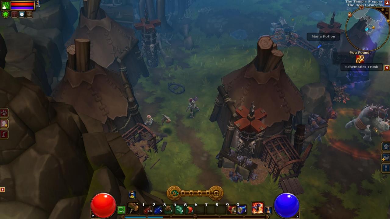 [09/05/2012] Kein Echtgeld-Auktionshaus - In Torchlight 2 müsst ihr eure Ausrüstung schon selbst finden oder ihr handelt mit euren Mitspielern. Ein Auktionshaus, wo alles mit nur wenigen Klicks zu bekommen ist, existiert nicht. Nicht das effektive Anhäufen von Gold steht im Vordergrund, sondern die Items selbst - und das finden wir gut!