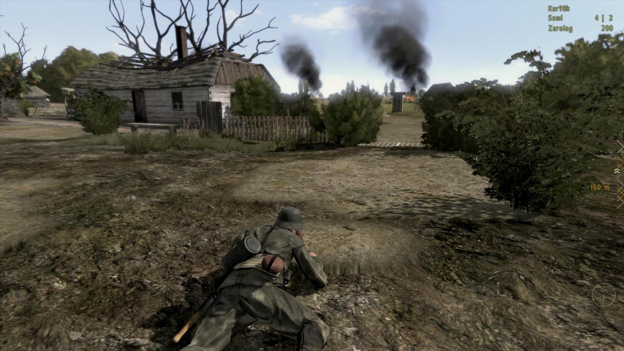 [22/05/2012] Als Infanterist habt ihr die besten Überlebenschancen, wenn ihr euch mit der Nase im Dreck fortbewegt.