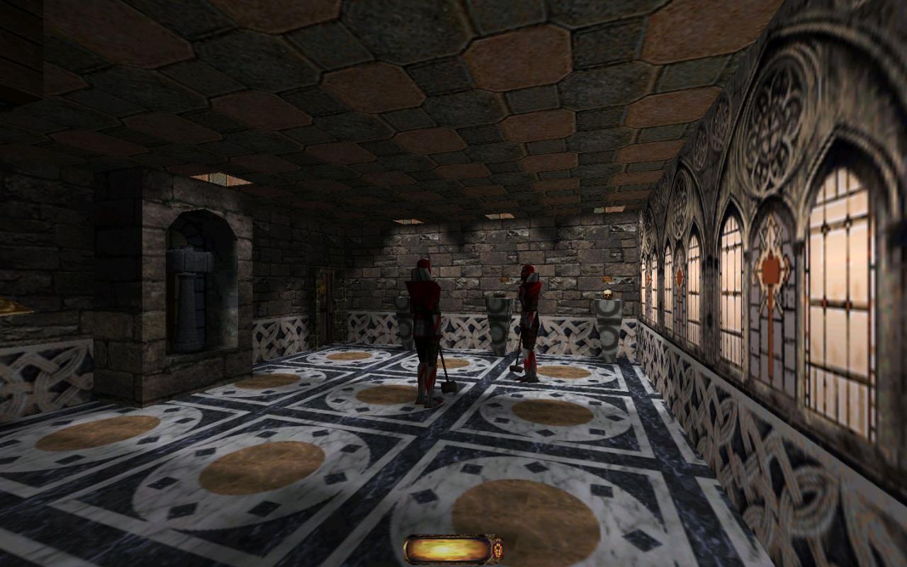 [24/05/2012] Schleichen statt Ballern: Um in Thief: The Dark Project Erfolg zu haben, mussten Spieler leise vorgehen und in Deckung bleiben. Mit Wasserpfeilen löschten wir beispielsweise Fackeln, um ungesehen an Wachen zu kommen. Den zynischen Meisterdieb und Protagonisten Garrett haben wir ins Herz geschlossen.