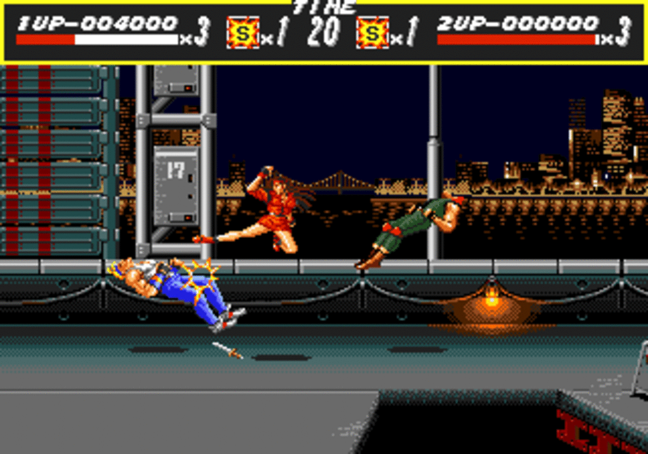 [19/06/2012] Streets of Rage: Ein weiterer Beat'em-Up-Klassiker mit eingebauten Koop-Spaß. Die beiden Spieler konnten ihre Angriffe sogar zu mächtigen Partner-Moves kombinieren. Dafür bekamen es zwei Spieler meist auch mit zwei Endgegnern zu tun.