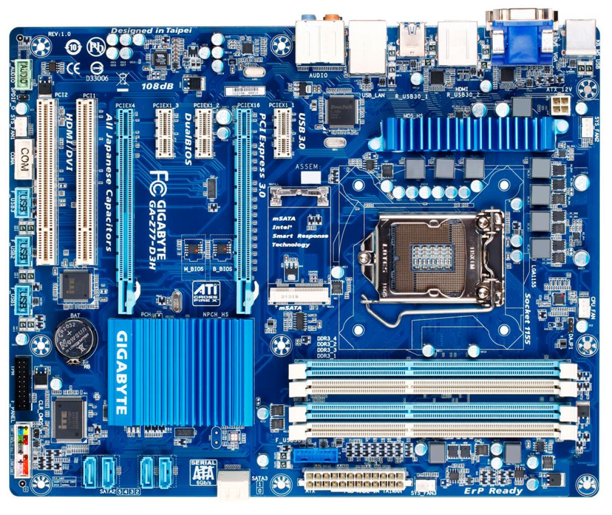 [08/06/2012] Gigabyte GA-Z77-D3H