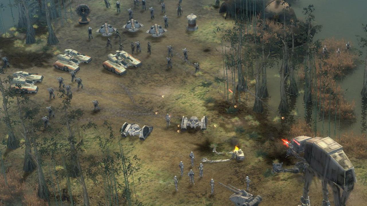 [20/06/2012] ↑ TOP ↑ - Empire at War - An dem Echtzeit-Strategiespiel im Star Wars-Universum werkelten ehemalige Westwood-Mitarbeiter (Command & Conquer-Reihe). Und ihre Handschrift war deutlich zu erkennen: Empire at War war vielleicht kein Meisterwerk, aber verdammt nah dran. Wir wünschen uns eine Fortsetzung!