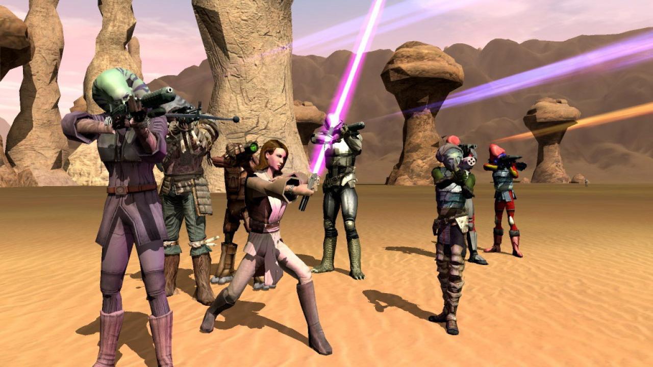 [20/06/2012] ↓ FLOP ↓ - Star Wars Galaxies - Das Online-Rollenspiel bot interessante Ansätze, die Lucas Arts nur nicht bis ganz zu Ende gedacht hatte. Als die späteren Patches das Spielkonzept mehrmals auf den Kopf stellten, war es um Star Wars Galaxies geschehen. Das Ende vom Lied: Im Dezember 2011 wurden die letzten Server abgeschaltet.