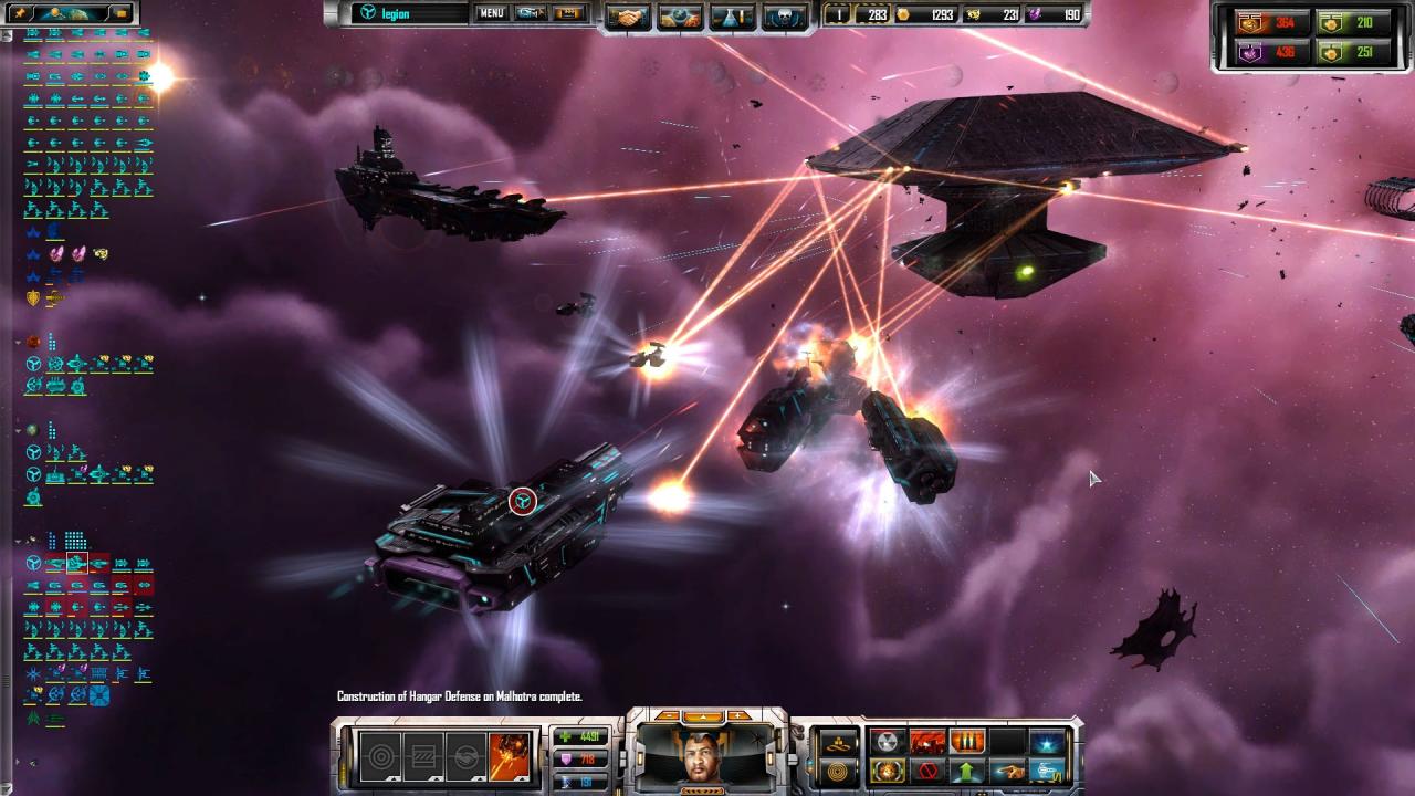[20/07/2012] Sins of a Solar Empire: Rebellion enthält auch alle Inhalte früherer Add-ons. Hier bekämpfen wir eine Raumbasis, die erst mit der Entrenchment-Erweiterung ins Spiel fand. 