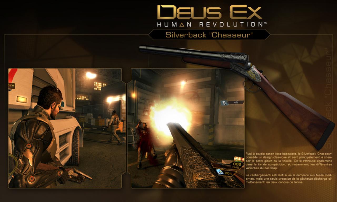 [31/07/2012] 1,09 % unserer Leser stimmten für das Tactical Enhancement Pack aus Deus Ex: Human Revolution.