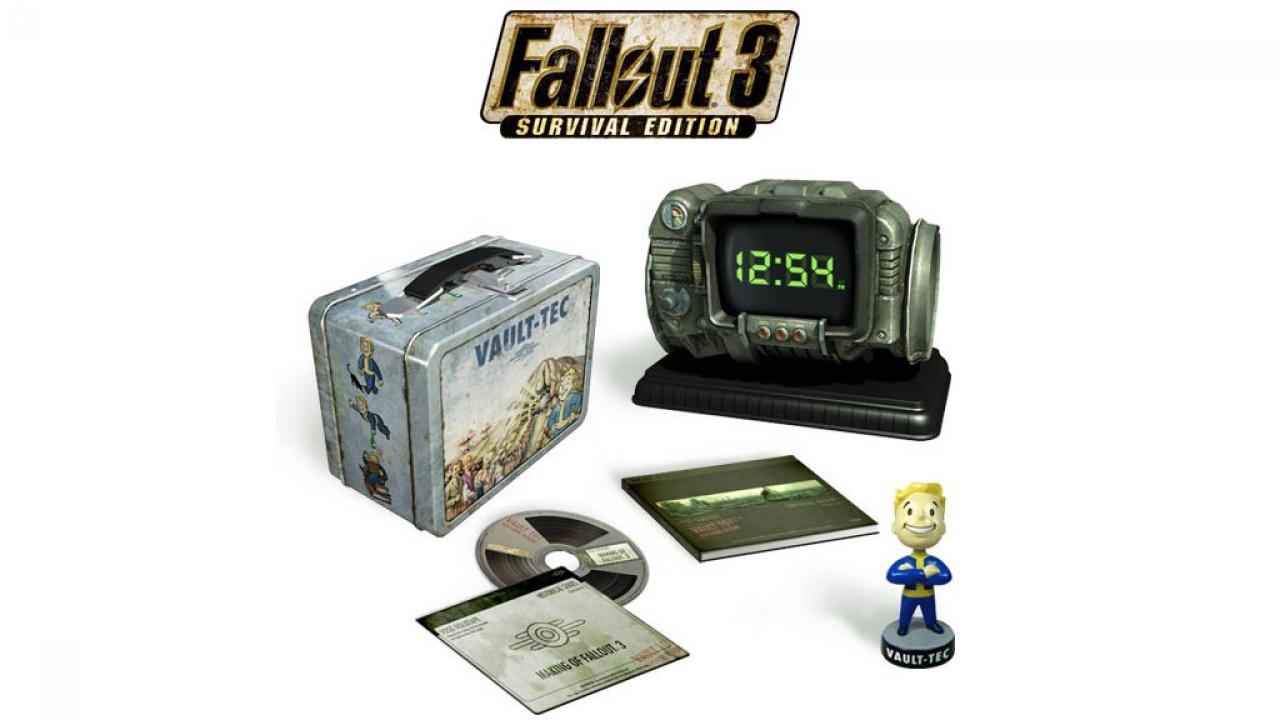 [19/07/2012] Fallout 3 Survival Edition - Die seltene und zugleich kostbare Survival Edition für Fallout 3 enthält neben den Inhalten der 