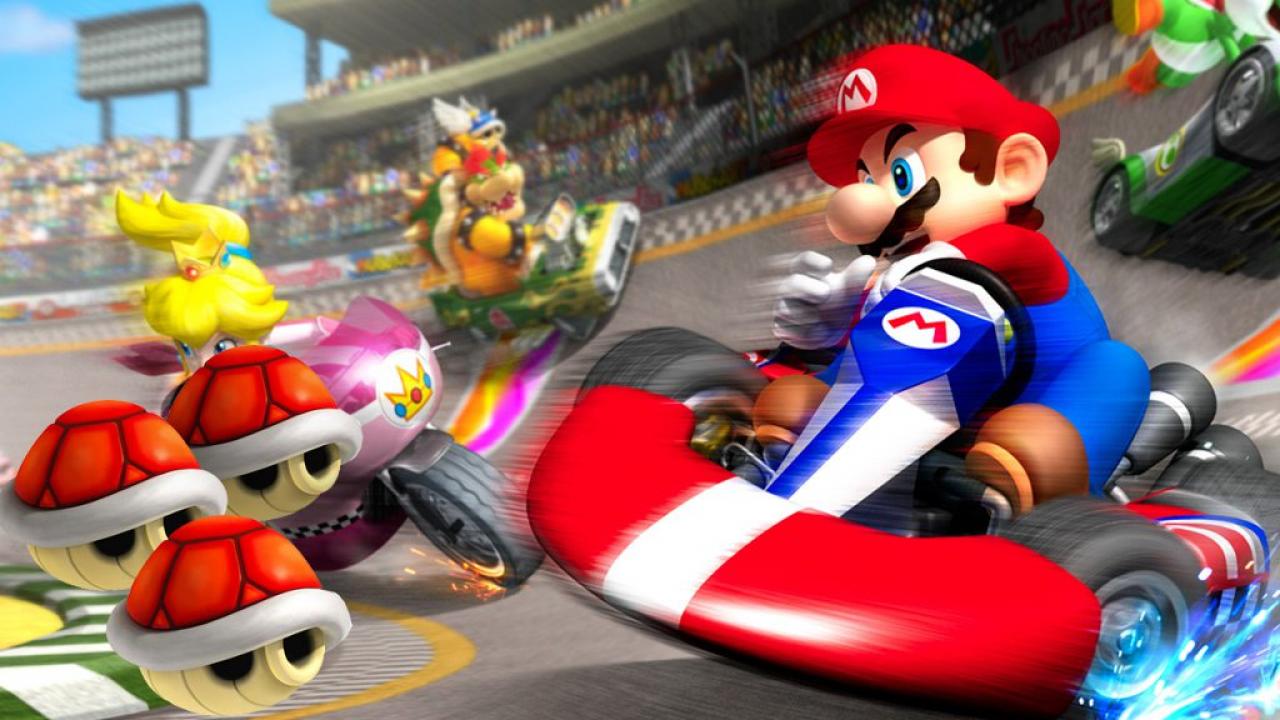 [17/07/2012] Roter Schildkrötenpanzer (Mario Kart-Reihe) - Rot ist eine Signalfarbe und weist in vielen Fällen auf eine Gefahr hin. Gefährlich sind auch die rotfarbenen Schildkrötenpanzer aus Mario Kart. Die blöden Dinger haben die Angewohnheit sich an das nächste Ziel zu kleben. Blöd nur, wenn man gerade das Opfer ist. 