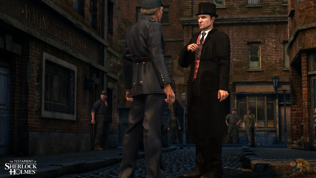 [20/07/2012] In The Testament of Sherlock Holmes geht der Meisterdetektiv unheimlichen und grausamen Mordfällen in London auf den Grund.