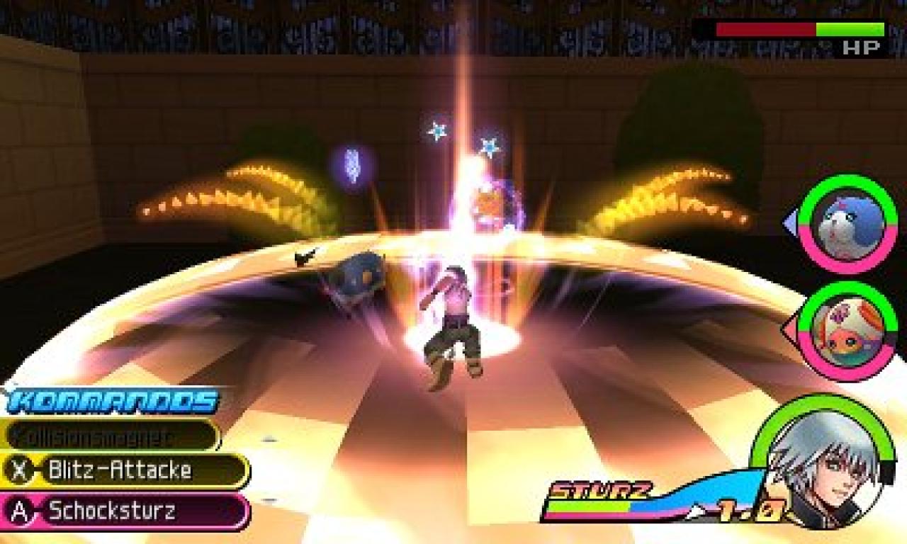 [02/08/2012] Der Endboss in Kingdom Hearts - Der letzte Boss ist mit der richtigen Vorbereitung zwar nicht unmöglich, jedoch kann der Kampf außerordentlich lange dauern. Wenn ihr bei Antritt nicht auf einem möglichst hohen Level seid, wird euch der Bosskampf noch deutlich mehr abverlangen.