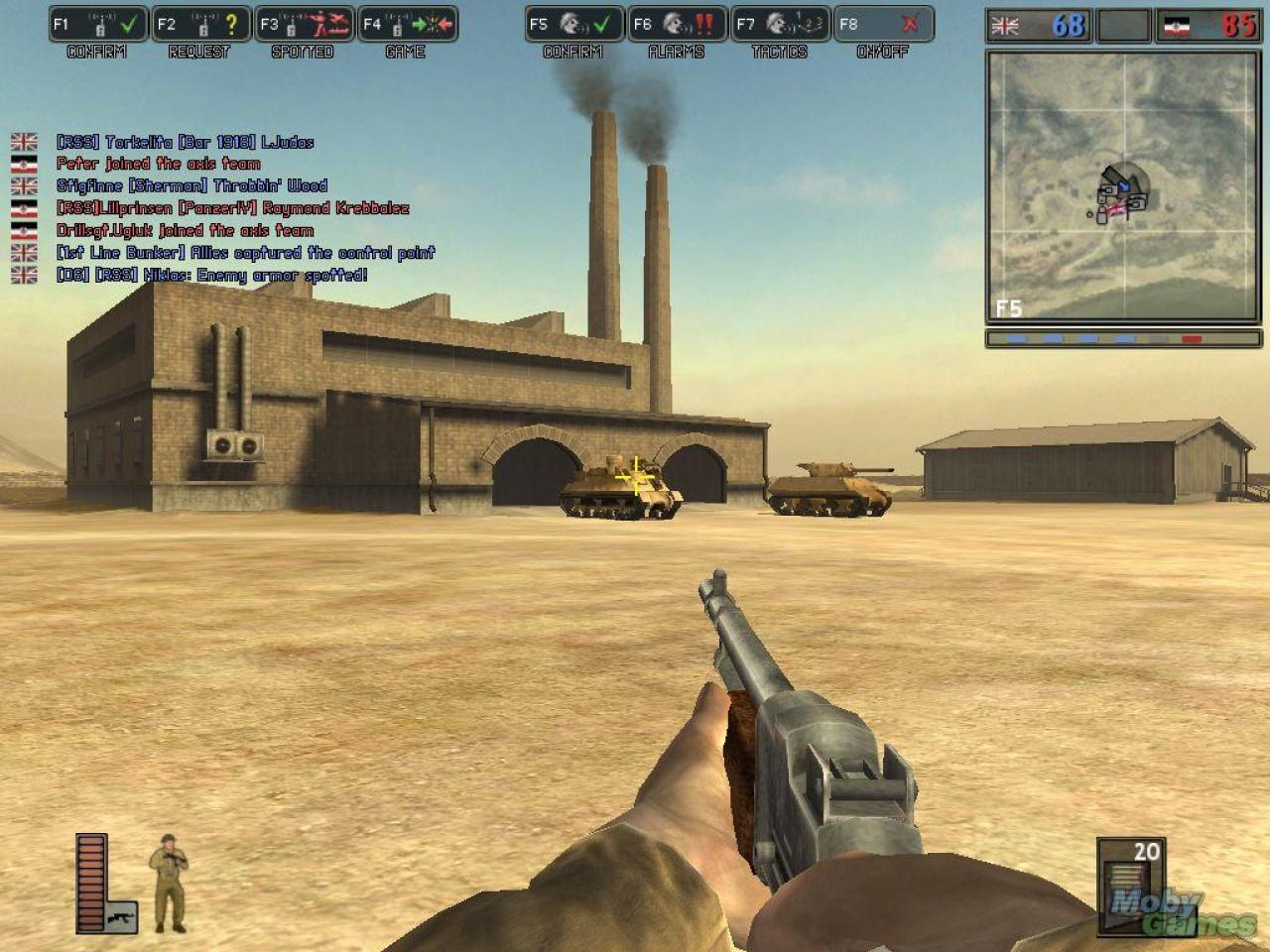 [13/08/2012] In Battlefield 1942 ist man unter anderem auch in der Wüste unterwegs.