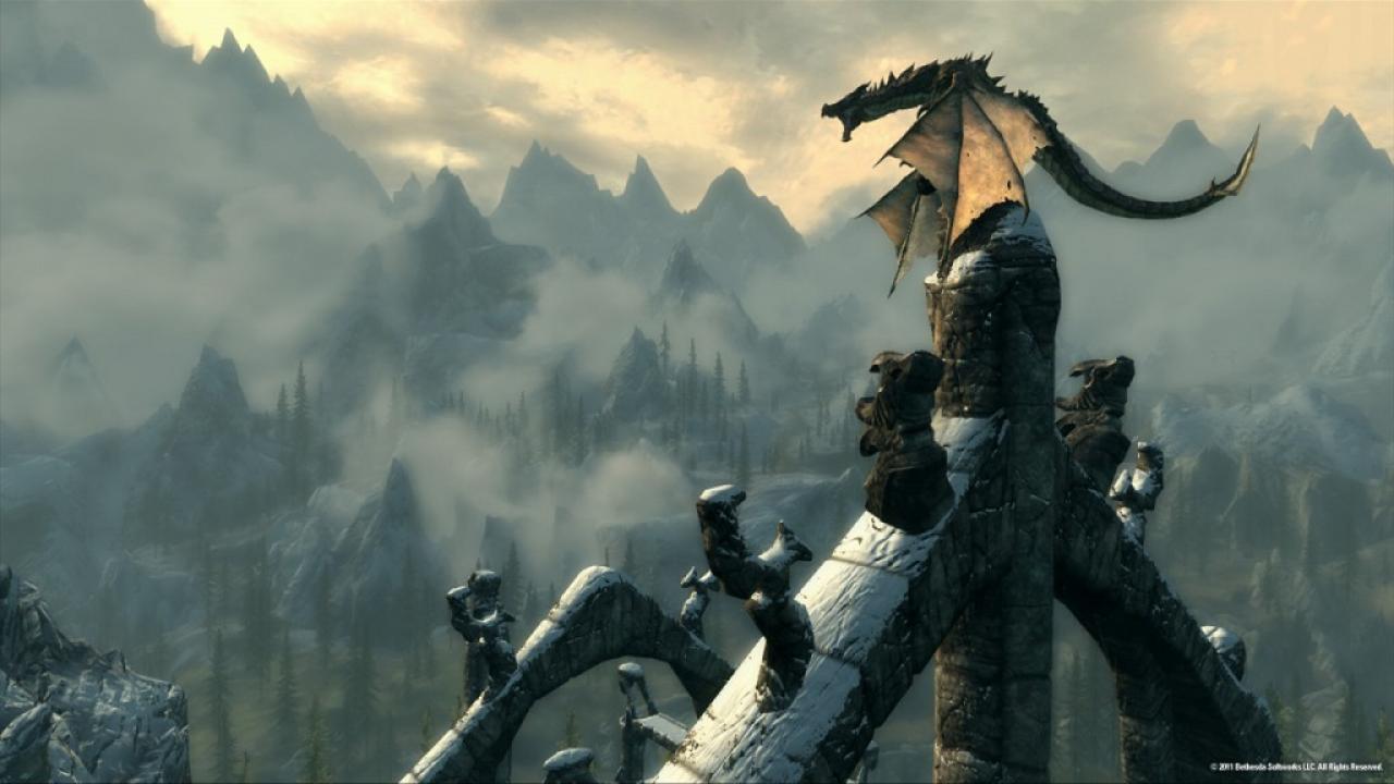 [24/08/2012] (Update) - TES 5: Skyrim - Das aktuelle Rollenspiel von Bethesda bietet mit Himmesrand eine gigantische Spielwiese: Hunderte Quests, NPCs und Dungeons warten auf abenteuerlustige Helden. Wenn man von dem Gebirge aus über die offene Welt schaut, macht sich Freude breit. Kaum ein andererer Titel gibt dem Spieler so viele Freiheiten an die Hand.