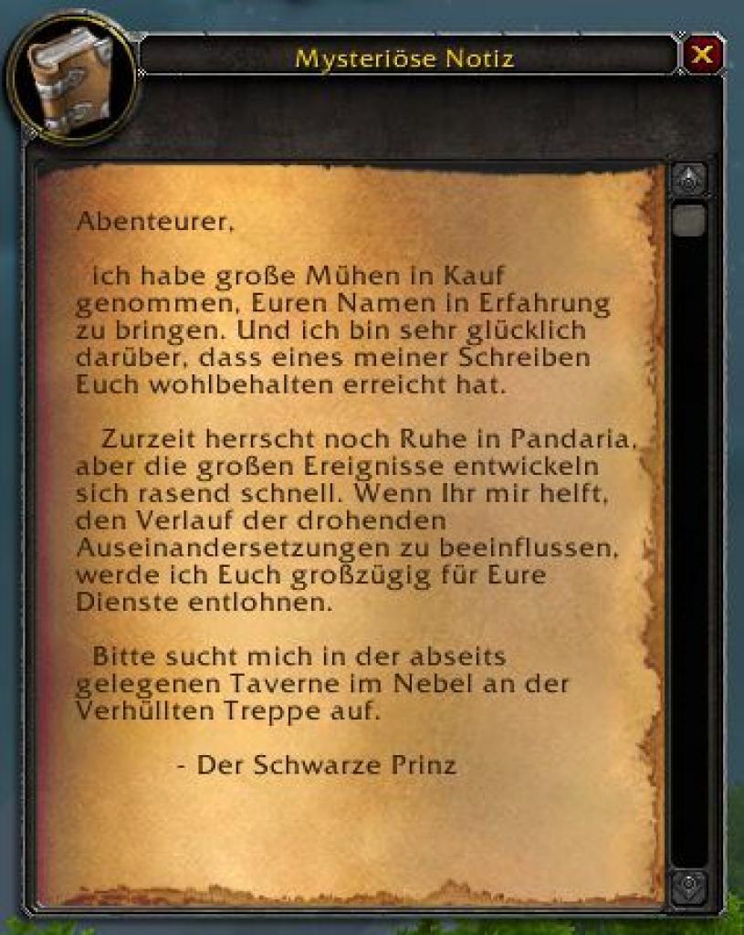 [04/08/2012] Furorion möchte gerne mit den Helden sprechen.