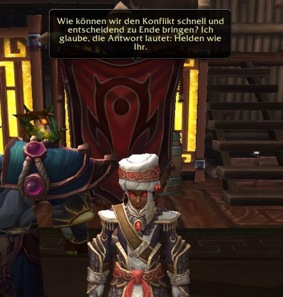 [04/08/2012] Ihr sollt Euch für den Kampf gegen das kommende Unheil rüsten.