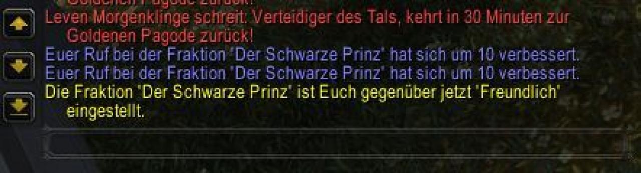 [04/08/2012] Von Stufe-90-Mogu und -Sha-Mantis bekommt Ihr Rufpunkte, wenn Ihr sie tötet - je nachdem, wie schwierig die Mobs zu besiegen sind, gibt zwischen 5 und 40 Rufpunkte.