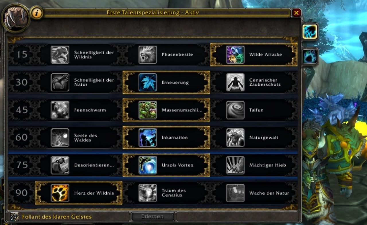 [28/08/2012] Mit Patch 5.0.4 wird das alte WoW-Talentsystem abgeschafft